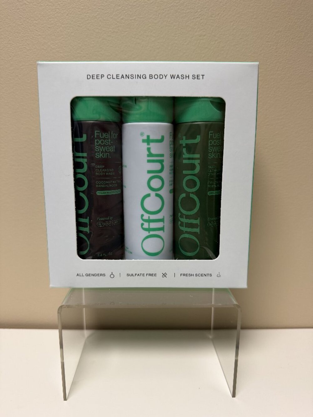 Off Court body wash trio